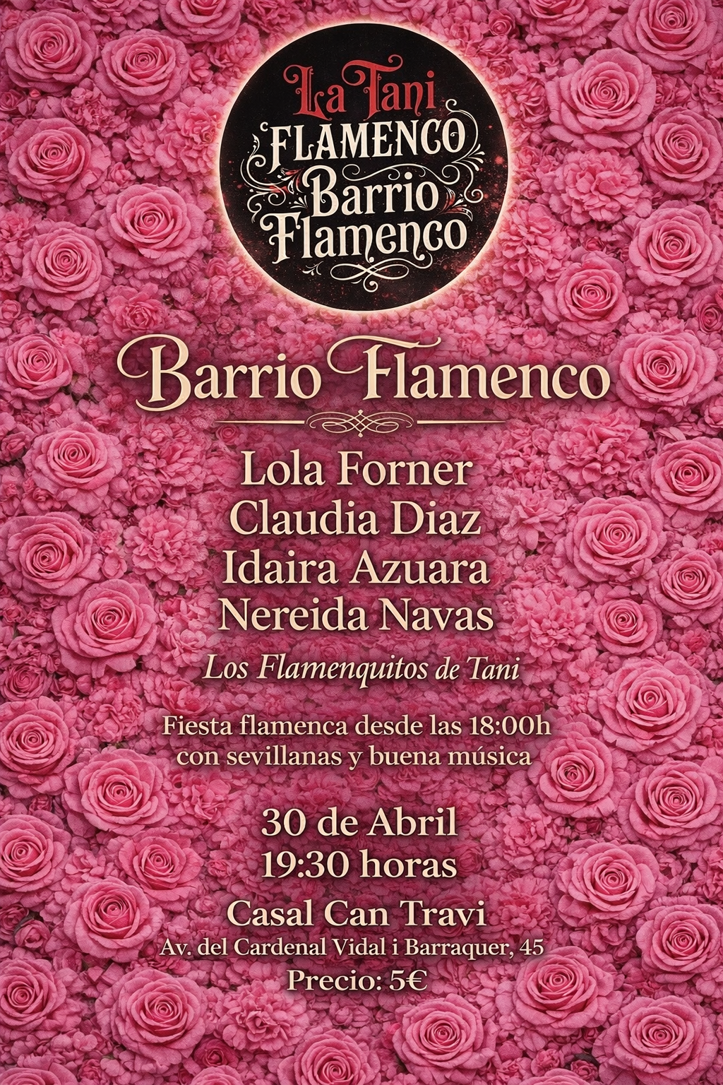 Cartel Barrio Flamenco